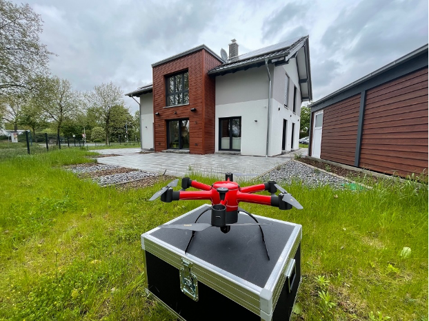 Paderborn Fire Department tests the use of drones with the INSPIRE research project