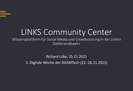 LINKS at the 3rd Digital Week of DGSMTech