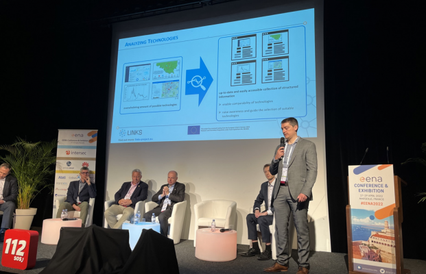 safety innovation centre presents LINKS at the EENA Conference 2022