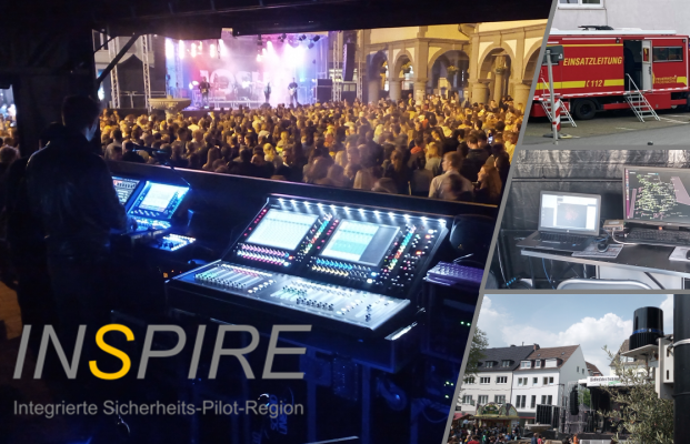 Next step in INSPIRE pilot operation at the spring festival in Paderborn