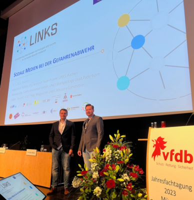 LINKS at the 69th Annual Conference of the vfdb 2023 in Münster
