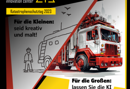 „Feuerwehr der Zukunft“: safety innovation center beim Katastrophenschutztag NRW am Samstag , 26. August 2023 in Paderborn