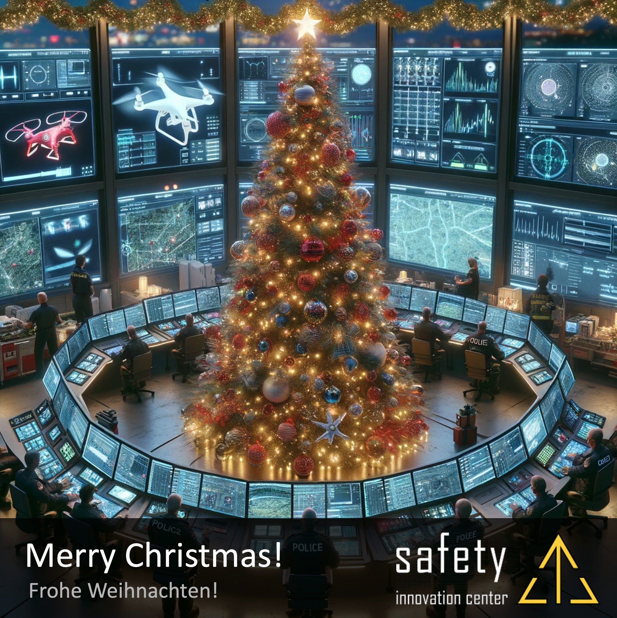 Frohe Weihnachten und alles Gute für 2024! safety innovation center gGmbH